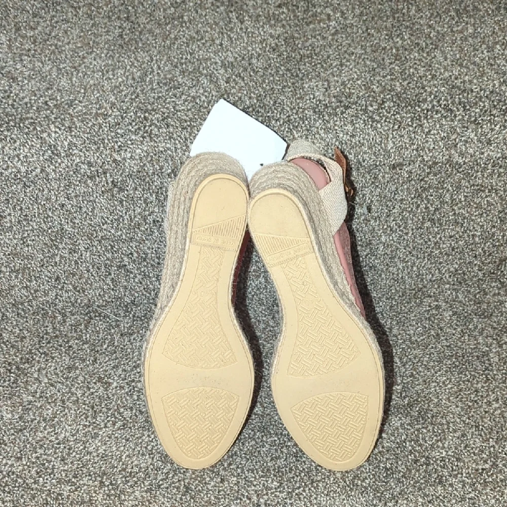 Elegant Tan Espadrilles with Ankle Strap